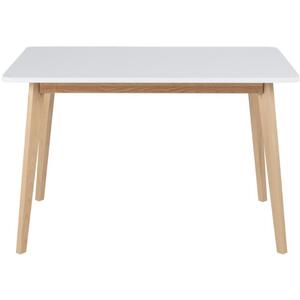 Ravan Dining Table Birch Frame and White Top by Icona Furniture