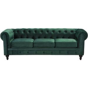 Chesterfield Leather 3 Seater Sofa