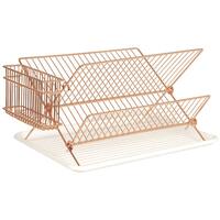 Copper Wire Dish Rack by Red Candy