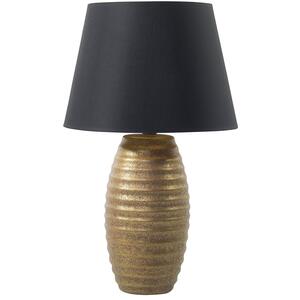 Bedside Lamp Gold EBRO by Beliani