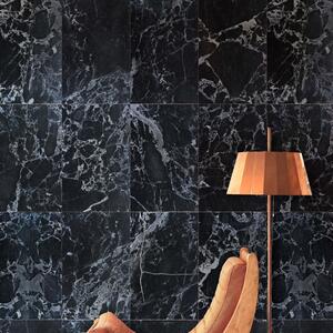 Black Marble Wallpaper by Piet Hein Eek