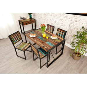 Shoreditch Rustic Dining Table - Small - 140 x 90cm