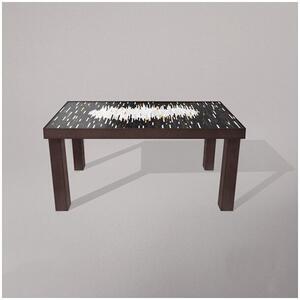 Fortis Mirage Dining Table Glass Mosaic Top