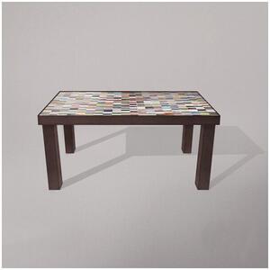 Fortis Sequence Dining Table Glass Mosaic Top