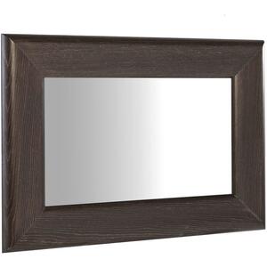 Fitzroy Wall Mirror in Charcoal Wenge Finish