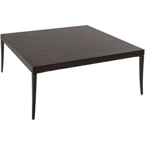 Fitzroy Square Coffee Table in Modern Charcoal Wenge Finish