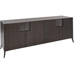 Fitzroy TV Sideboard Double Length in Modern Charcoal Wenge Finish