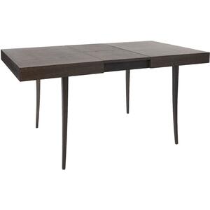 Fitzroy Extending dining table in Modern Charcoal Wenge Finish