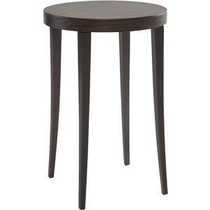 Fitzroy Circular Plant Stand in Modern Charcoal Wenge Finish