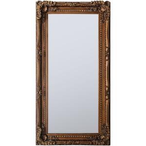 Carved Louis Leaner Mirror Gold by Gallery Direct