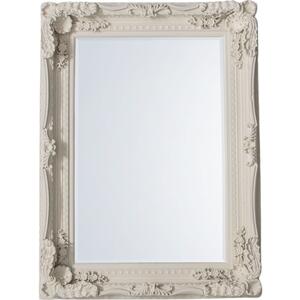 Carved Louis Wall Mirror in Cream