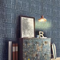 Chateau Bleu Wallpaper by The Orchard