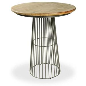 Birdcage Bar Table w mango Top (2 BOXES) by BBE Furnishings