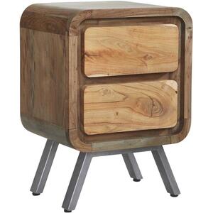 
Aspen 2 Drawer Lamp Table  by Indian Hub