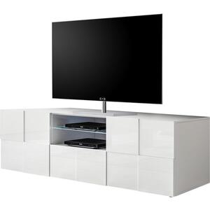 Treviso Large TV Unit - Gloss White 