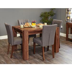 Walnut Dining Table (4 Seater) by Baumhaus Furniture