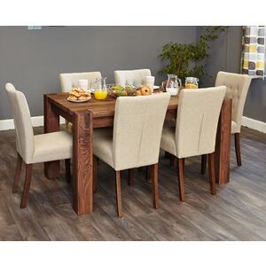 Walnut 150cm Dining Table (4/6 Seater) by Baumhaus Furniture