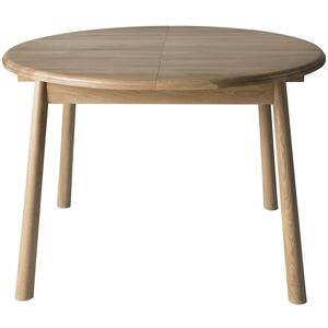 Wycombe Nordic Oak Extending Dining Table Round or Rectangular
