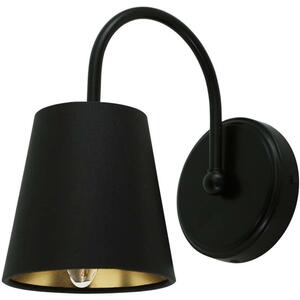 Carrick Contemporary Wall Light with Small Fabric Shade by Mullan Lighting