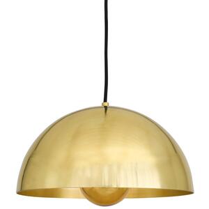 Maua Brass Dome Pendant Light 30cm by Mullan Lighting