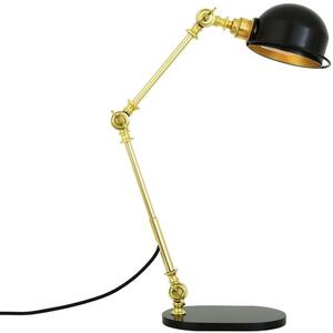 Puhos Adjustable Arm Brass Desk Lamp by Mullan Lighting