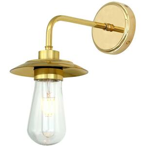Ren Brass Bathroom Wall Light IP65 by Mullan Lighting