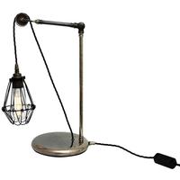 Apoch Industrial Cage Pulley Table Lamp by Mullan Lighting