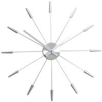NeXtime Plug Inn Wall Clock - Silver