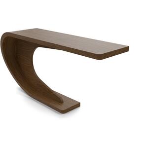 Tom Schneider Crest Curved Wooden Console Table by Tom Schneider