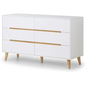 Visby 6 drawer wide chest
