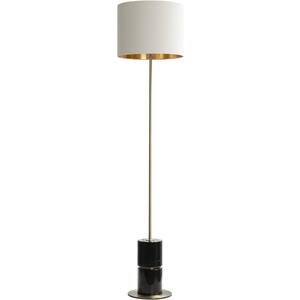 Byton Nickel Cross Floor Lamp