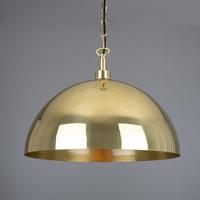Hydra Brass Dome Pendant Light 40cm IP65 by Mullan Lighting