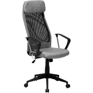 Faux Leather Office Chair Dark Grey PIONEER by Beliani
