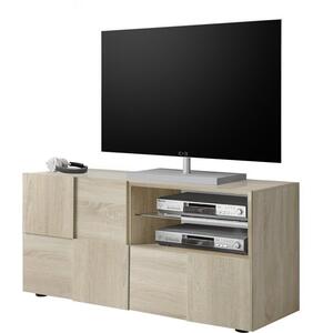 Treviso Small TV Unit - Samoa Oak by Andrew Piggott Contemporary Furniture