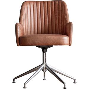 Curie Swivel Chair by Gallery Direct