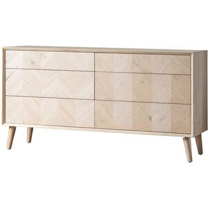 Milano 6 Drawer Chest by Gallery Direct