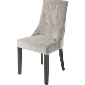 Addie Light Grey Latte Chenille Fabric Dining Chair