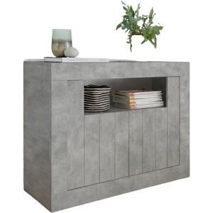 Como Two Door Sideboard - Grey Finish by Andrew Piggott Contemporary Furniture
