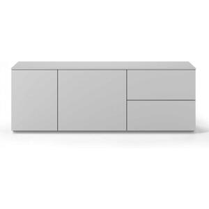 Join 2 Door 2 Drawer Matt White Sideboard by Temahome