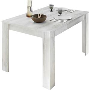 Como 137cm Dining Table with 48cm Extension - White Pine Finish