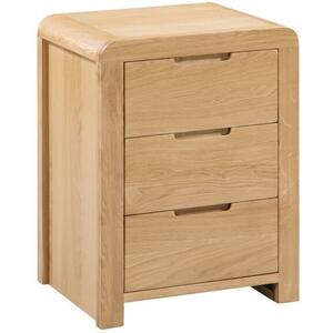 Lisboa 3 drawer bedside chest by Icona Furniture