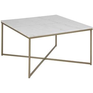 Alismar square (marble) coffee table