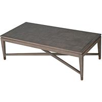 Bardon Oak and Brass Coffee Table by The Orchard