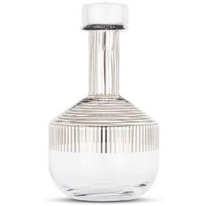 Glass Decanter with Platinum Stripes - 1 Litre