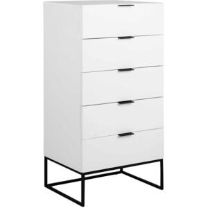 Kiba 5 drawer tall chest by Icona Furniture