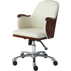 San Fran Executive Office Chair Faux Leather in Walnut or Oak - PC712