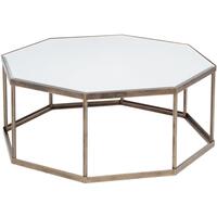 Occtaine Octagonal Coffee Table Antique Gold