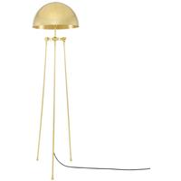 Maua Jellyfish Dome Floor Lamp in Brass or Silver