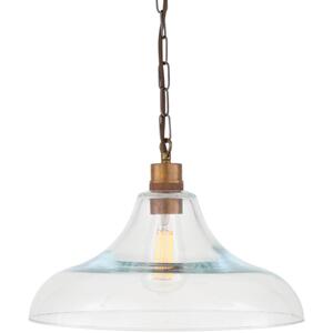 Clifton Railway Clear Glass Pendant by Mullan Lighting