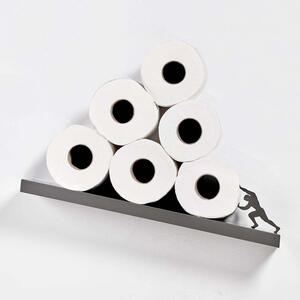Sisyphus Toilet Paper Holder by Red Candy